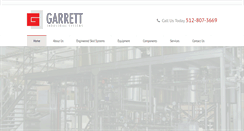 Desktop Screenshot of garrett-ind.com